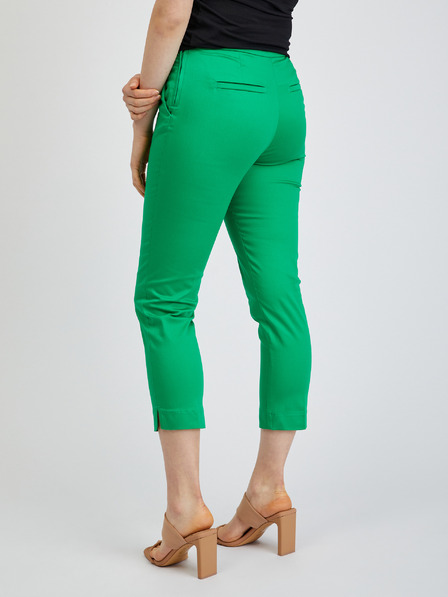 Orsay Grüne Damen-Cropped-Hose ORSAY