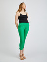 Orsay Grüne Damen-Cropped-Hose ORSAY