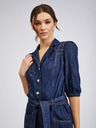Orsay Dunkelblauer Damen-Jeans-Overall ORSAY