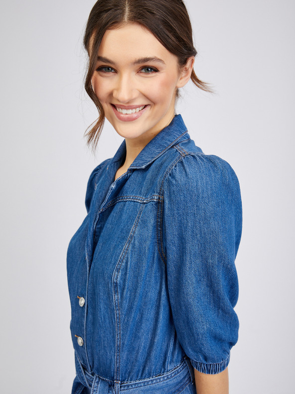 Orsay Blauer Damen-Jumpsuit aus Denim ORSAY