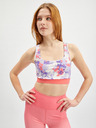 Orsay Hellvioletter Damen-Sport-BH mit Blumenmuster ORSAY