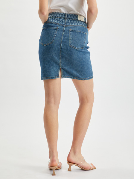 Orsay Blauer Damen-Jeansrock ORSAY