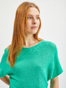 Orsay Hellgrüner Damen-Kurzarmpullover ORSAY