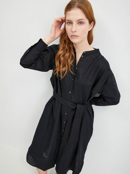 GAP Midikleid aus Leinenmischung GAP