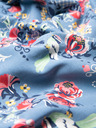 Blutsgeschwister Hellblaues geblümtes Damenkleid Blutsgeschwister