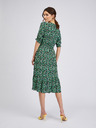 Orsay Grünes gemustertes Damenkleid ORSAY