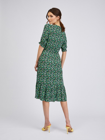 Orsay Grünes gemustertes Damenkleid ORSAY