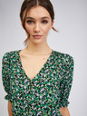 Orsay Grünes gemustertes Damenkleid ORSAY