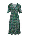Orsay Grünes gemustertes Damenkleid ORSAY