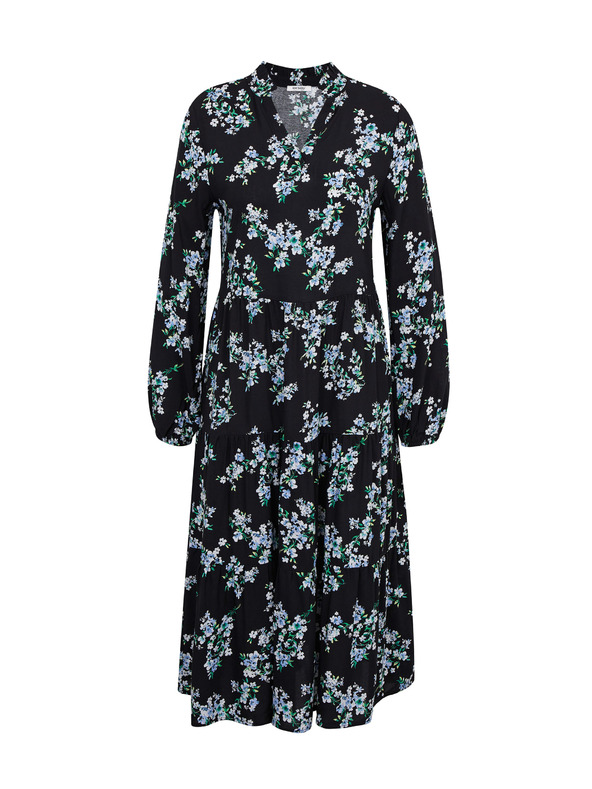 Orsay Schwarzes Damen Blumenkleid ORSAY