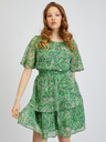 Orsay Grünes gemustertes Damenkleid ORSAY