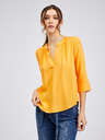 Orsay Orangefarbene Damenbluse ORSAY