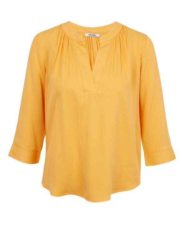Orsay Orangefarbene Damenbluse ORSAY