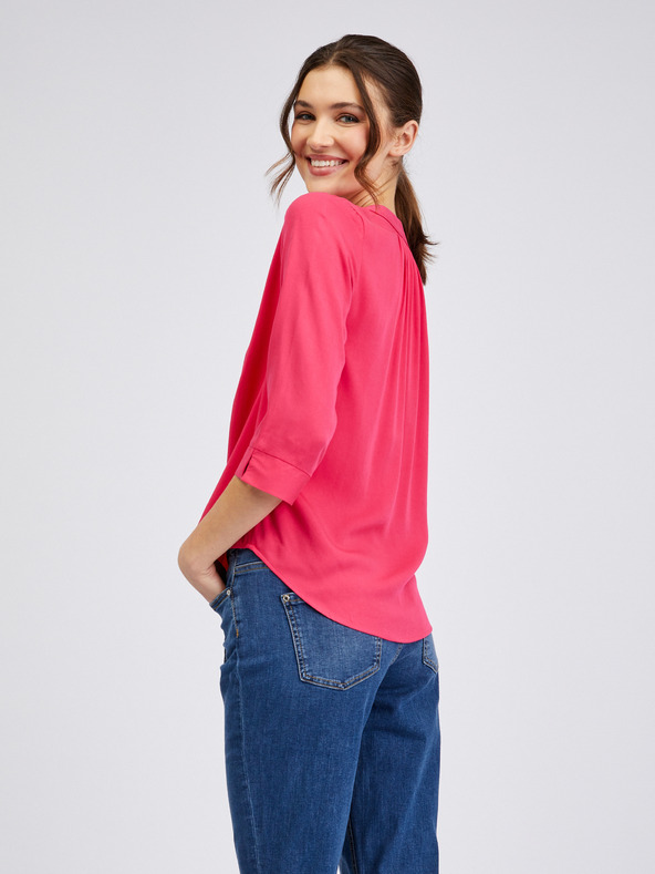 Orsay Rosafarbene Bluse ORSAY