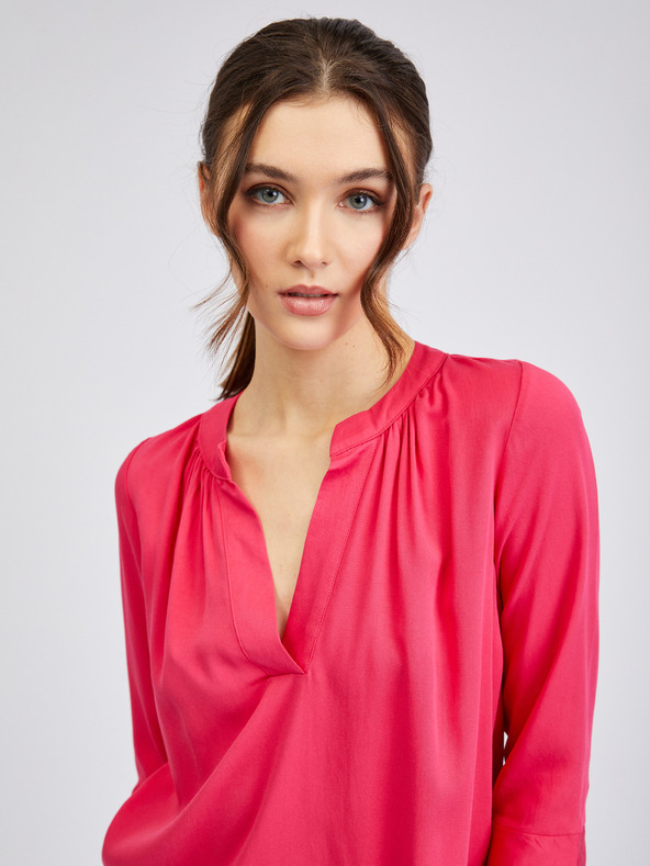 Orsay Rosafarbene Bluse ORSAY