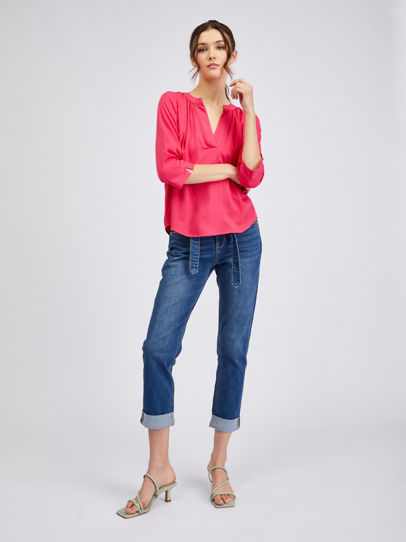 Orsay Rosafarbene Bluse ORSAY