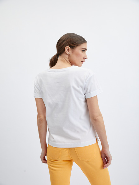 Orsay Weißes Damen-T-Shirt ORSAY