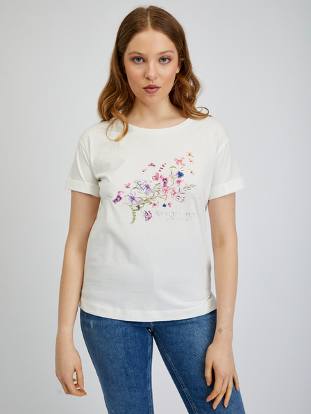 Orsay Weißes Damen-T-Shirt ORSAY