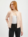 Orsay Apricotfarbene Damenjacke Wildleder ORSAY