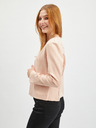 Orsay Apricotfarbene Damenjacke Wildleder ORSAY
