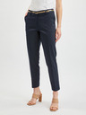 Orsay Dunkelblaue Damen-Chinohose mit Gürtel ORSAY