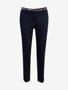 Orsay Dunkelblaue Damen-Chinohose mit Gürtel ORSAY