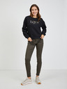 Orsay Schwarzes lockeres Damen Sweatshirt ORSAY