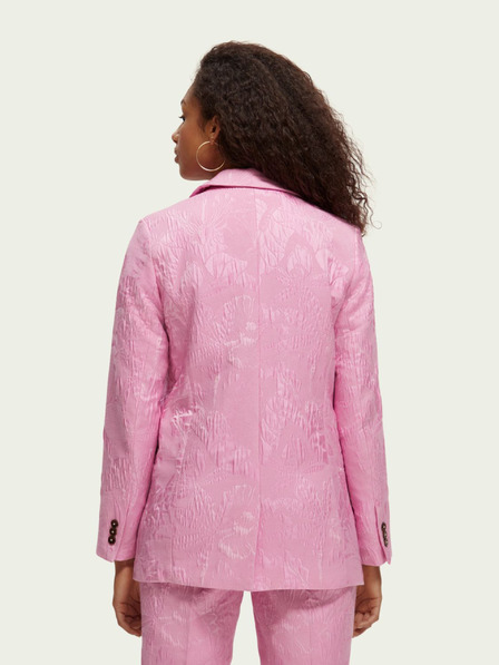 Scotch & Soda Rosa Damen-Blazer mit Blumenmuster Scotch & Soda