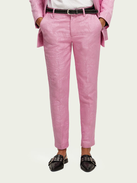Scotch & Soda Rosa geblümte Chino-Hose für Damen Scotch & Soda