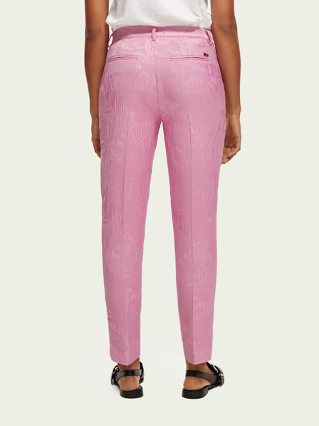 Scotch & Soda Rosa geblümte Chino-Hose für Damen Scotch & Soda
