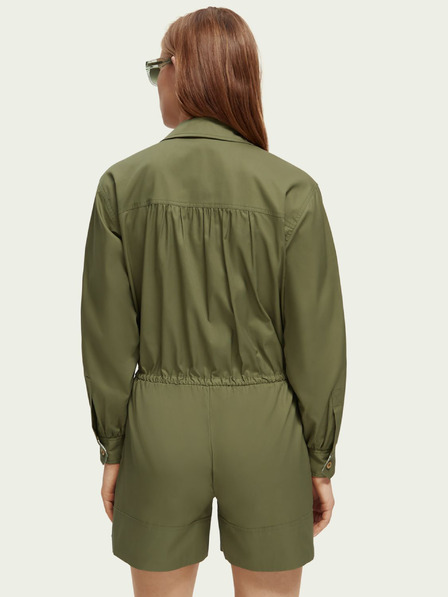 Scotch & Soda Scotch & Soda Khaki Damen Jumpsuit