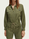 Scotch & Soda Scotch & Soda Khaki Damen Jumpsuit