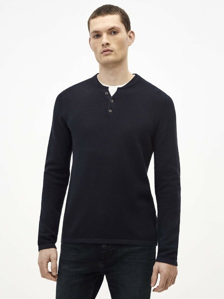 Celio Dunkelblauer Pullover Celio Techillpic