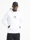 Celio Weißes Herren-Sweatshirt mit Celio Dragon Ball Super Druck