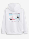 Celio Weißes Herren-Sweatshirt mit Celio Dragon Ball Super Druck