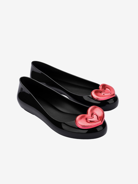 Melissa Schwarze Damen Ballerinas Melissa