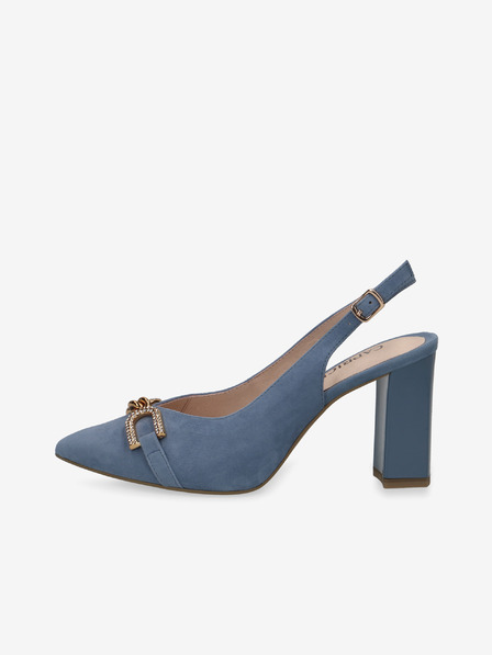 Caprice Blaue Damenpumps aus Wildleder von Caprice