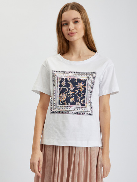 Orsay Weißes Damen-T-Shirt ORSAY