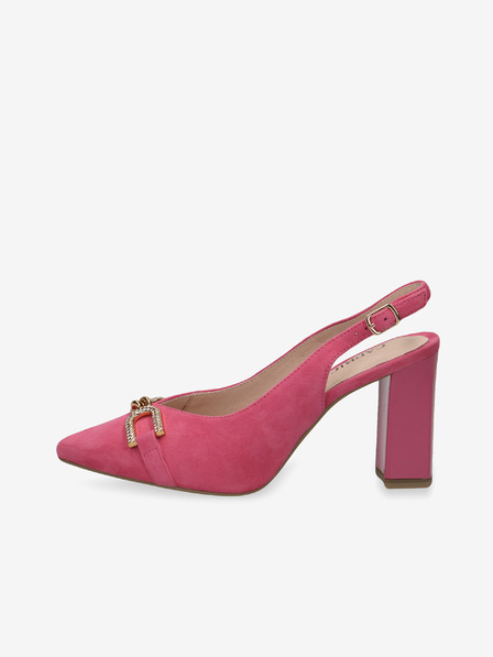 Caprice Rosa Damenpumps aus Wildleder Caprice