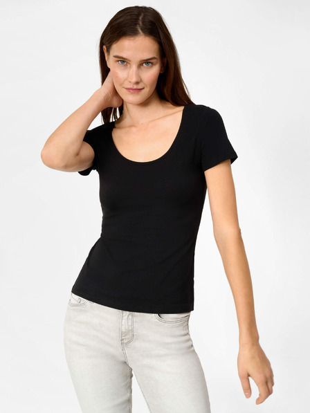 Orsay Schwarzes Basic T-Shirt ORSAY