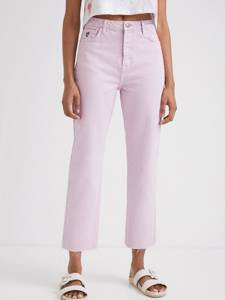 Desigual Hellrosa Desigual Lena Bootcut-Jeans für Damen