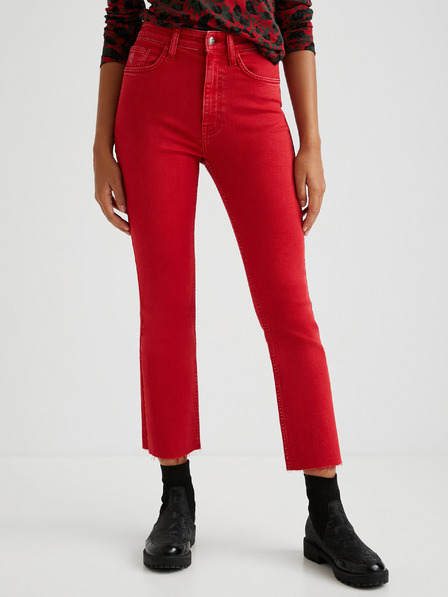 Desigual Rote Bootcut-Jeans für Damen von Desigual Lainta