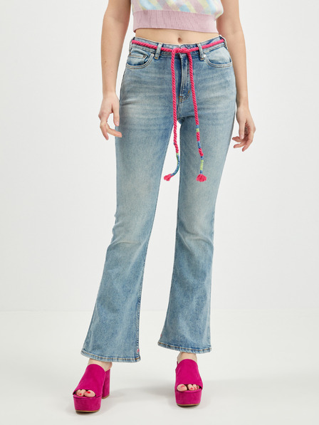 Scotch & Soda Hellblaue Damen Jeans mit ausgestellter Passform Scotch & Soda