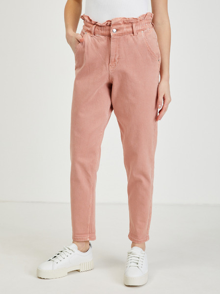 Orsay Aprikosenfarbene Damen Boyfriend Jeans ORSAY