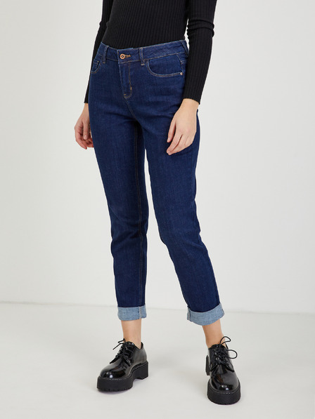 Orsay Dunkelblaue Damen Boyfriend Jeans ORSAY