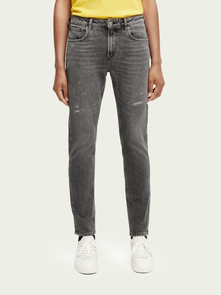 Scotch & Soda Graue Herrenjeans mit schmaler Passform Scotch & Soda