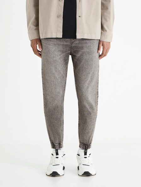 Celio Graue Herren-Jogger-Jeans Celio Bojog3