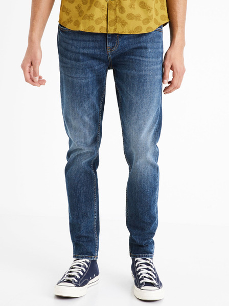 Celio Blaue Herrenjeans mit schmaler Passform Celio C25 Doclean
