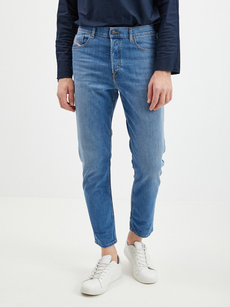 Diesel Blaue Herren-Cropped Slim Fit-Jeans Diesel
