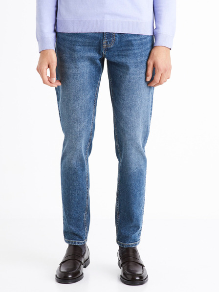 Celio Blaue Herrenjeans mit schmaler Passform Celio C25 Doslue25